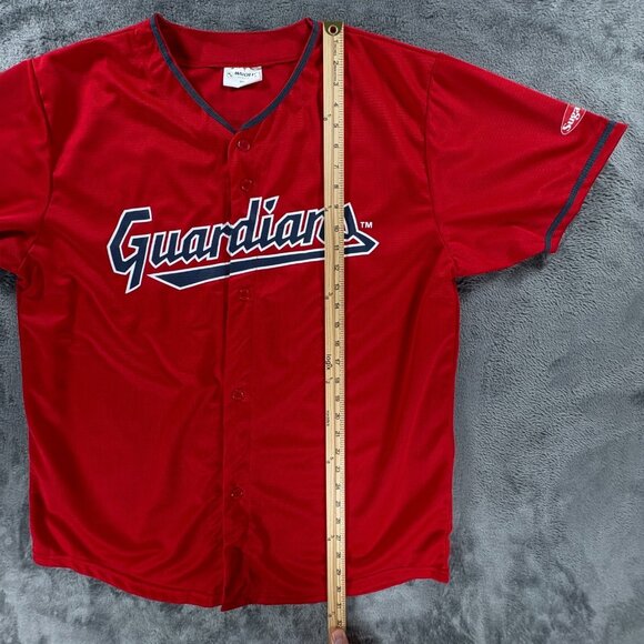 Cleveland Guardians Shane Bieber 24 Men XL Baseball Jersey MLB Team Fan NWOT - Picture 8 of 8